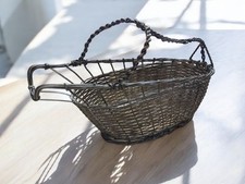 Ancien Porte Bouteille Metal Argenté 