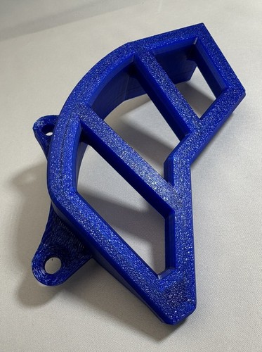 Front sprocket chain cover - front,