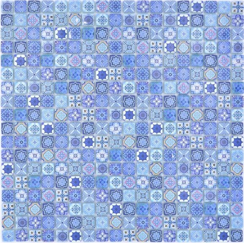 Rétro carrelage mosaïque - rétro,