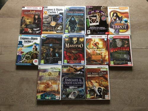 Lot jeux enigmes objets - lot, de