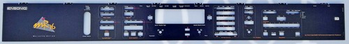 Ensoniq aluminum front - ensoniq,