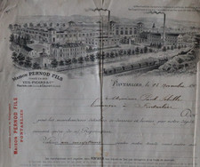 Facture 1901 Absinthe Maison