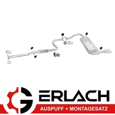 Pot d'échappement pour Honda CRX II 1.6i 16V échappement 017