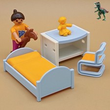 Playmobil chambre d'enfant-lit