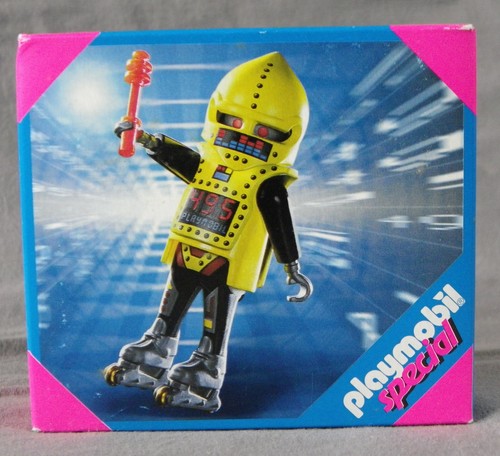 Playmobil 4604 robot jaune - robot,