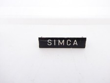 JOUSTRA - SIMCA 1000 -BLEU TURQUOISE- PIECE / PART- PLAQUE AVANT / FRONT PLATE 1