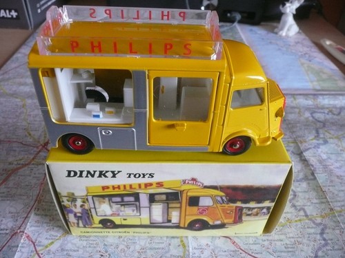 Citroen philips dinky toys - citroen, hy