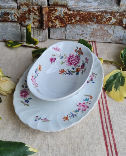 Ancienne sauciere porcelaine - ancienne,