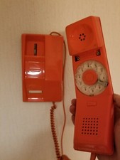 Ancien Telephone Mural Deco