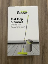 Balai Magique de nettoyage + Seau essoreur double compartiment + 2 recharges