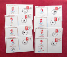 Lot : 12 Premier Jours Jeux Olympiques d'Hiver Albertville 1992   !