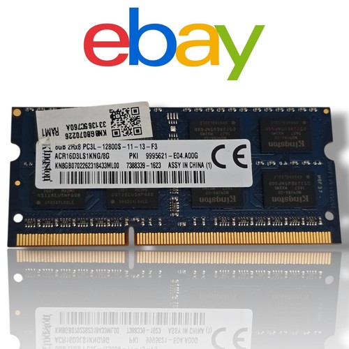 8gb mémoire ram laptop - mémoire,