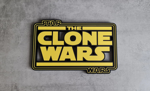 Plaque logo star wars the - plaque,