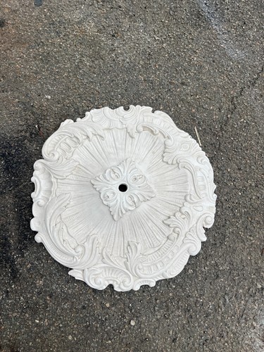 Rosace plafond ancienne en - de,