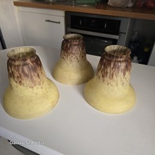 3 Tulipes En Pâte De Verre Signer Schneider Le Deuxième Lot 