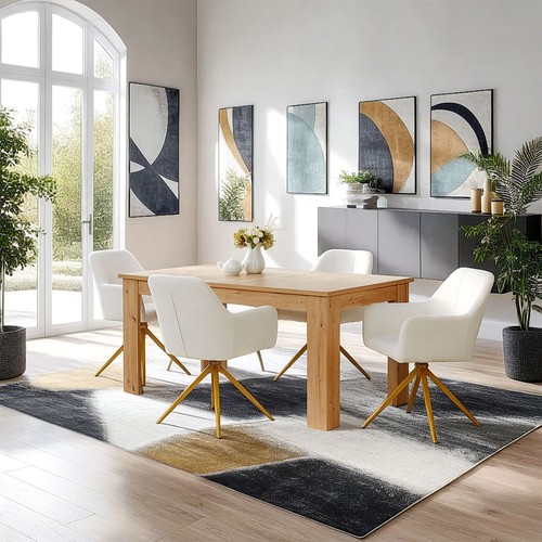 Table 160x90 bois chêne - cm, en