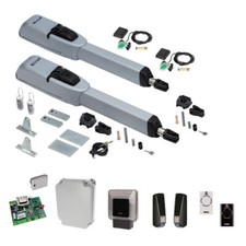Motorisation de portail battant FAAC LONGMASTER KIT 230V vantaux 4m 