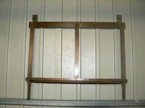Ancien support bois - en, pliant