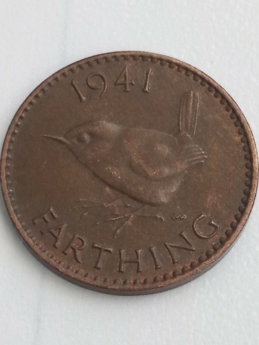 1941 great britain farthing - great,