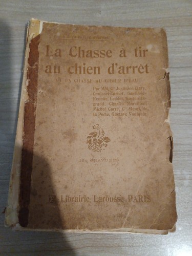 Livre ancien chasse tir - livre,