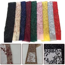 Tissu de dentelle filet Dacron