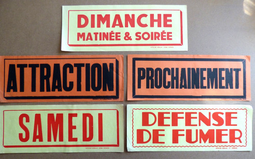 Affichettes affiche bandeau - affichettes,