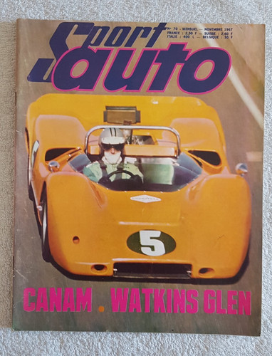 Sport auto 1967 canam - sport,