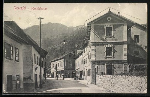 Panneau pont partie dans - panneau,