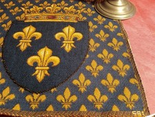 Pour Housse Petit Coussin, Tapis, Napperon Fleur M Lys - Neuf Jamais Utilisé 