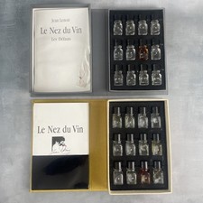 2 coffrets œnologie Le nez du vin de Jean LENOIR les défauts & les vins blancs