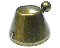 Bouton rustique gaz - 9h,
