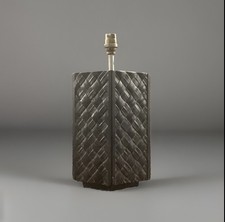 Ancienne lampe cylindrique