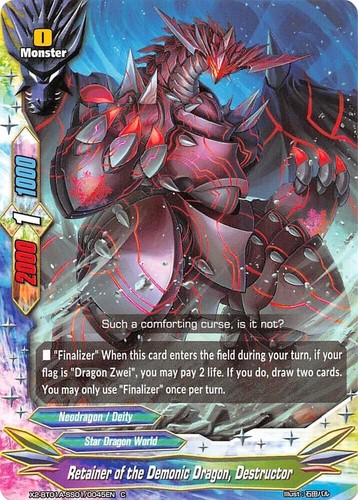 Buddyfight retenue dragon - retenue, du