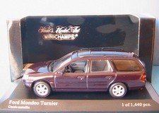 FORD MONDEO TURNIER MKII 1997 CASSIS METALLIC MINICHAMPS 430086312 1/43 PHASE 2