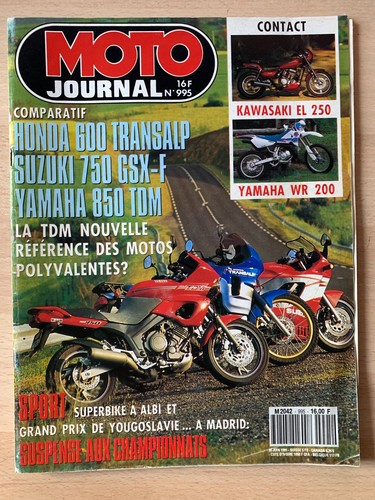 Moto journal 995 du - moto,