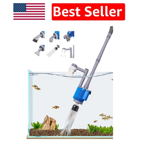 Submersible aquarium vacuum - submersible,