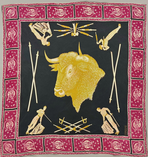 Magnifique foulard vintage - ,