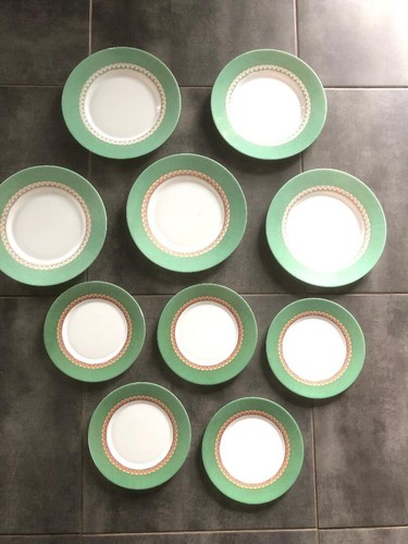 Lot assiettes arcopal - 10,