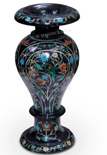 Vase fleur incrustation - vase,