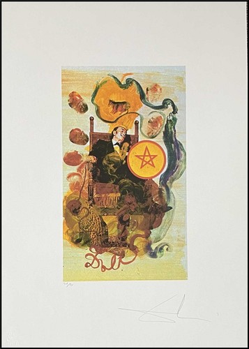 Salvador dali tarot - 70, x