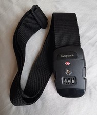 Sangle SAMSONITE avec code et serrure TSA pour valise bagages douanes USA