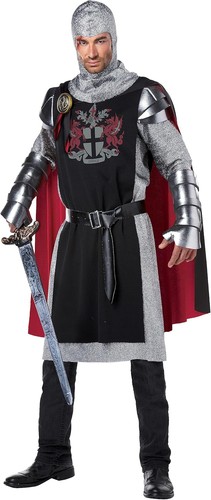 Men medieval knight costume - knight,