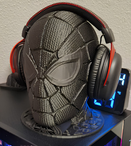 Support pour casque spiderman - casque,