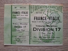 Billet, Ticket Match Football