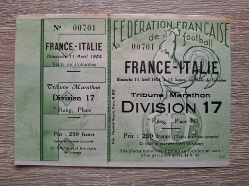 Billet ticket match football - billet,,
