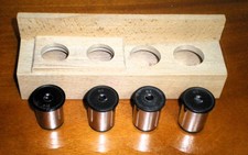 4 OCULAIRES POUR LOUPE BINOCULAIRE À TUBES DROITS – 10 x et 12 x - Occasion