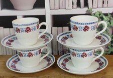 4 Tasses Anciennes Digoin