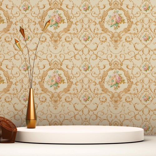 Papier peint baroque raffaele - papier,