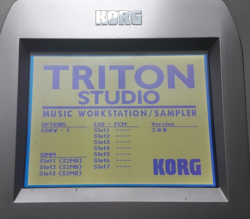 New for korg - new, triton