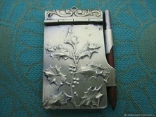 carnet de bal ancien avec Houx
